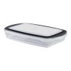 Paderno 2.8 Qt Glass Oblong Baking Dish With Lid