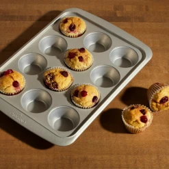 Paderno Bakeware Professional 12-Cup Muffin Pan | Moule à Muffins Professionelle, 12 Muffins