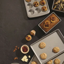 Paderno Bakeware Professional 12-Cup Muffin Pan | Moule à Muffins Professionelle, 12 Muffins