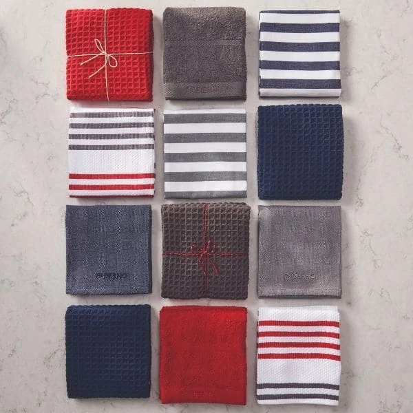 1422717_M.jpg Paderno Basketweave Kitchen Towel 2-Pack, Red | Serviette De Cuisine Tressage De Panier, Rouge, Paq. 2 Best Sellers