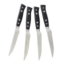 Paderno Montgomery Fully Forged 4-Piece Steak Knife Set