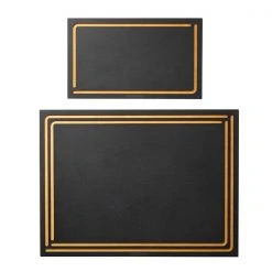 Paderno 2-Pack Reversible Cutting And Serving Boards Knives