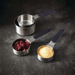 Paderno Baking Accessories 4-Piece Magnetic Measuring Cups