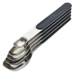Paderno 5-Piece Magnetic Slim Fit Measuring Spoons