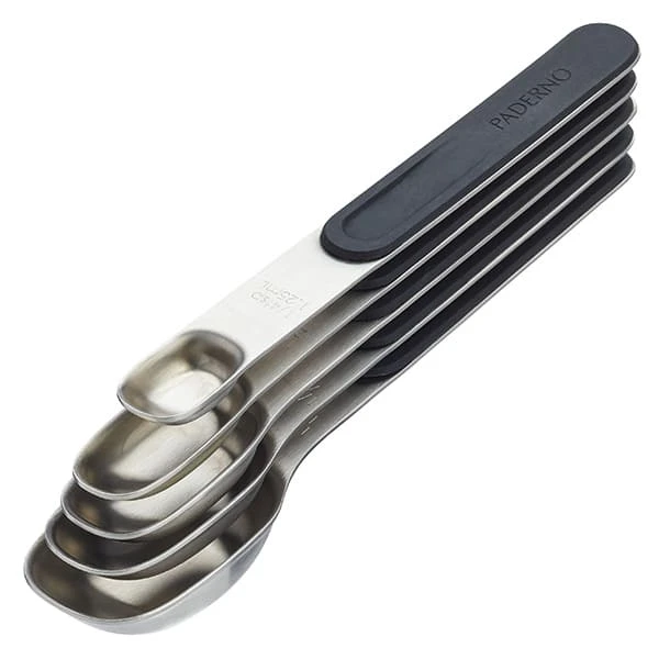 1429583_LR0805_2022_02_T_CP_TC.jpg Paderno 5-Piece Magnetic Slim Fit Measuring Spoons