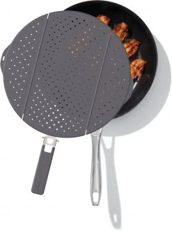 Paderno Silicone Folding Splatter Guard Cookware 5 Paderno Silicone Folding Splatter Guard Cookware