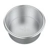 Paderno Uncoated Aluminum 6" Round Cake Pan Bakeware 1 Paderno Uncoated Aluminum 6" Round Cake Pan Bakeware