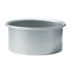 Paderno Uncoated Aluminum 6" Round Cake Pan Bakeware