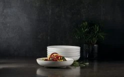 Paderno Best Sellers Bonavista Mid-Rim Dinner Bowl Set, 6 Piece