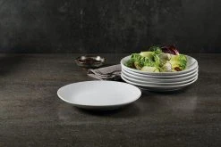 Paderno Cranbrook Coupe Salad Plate Set, 6 Piece