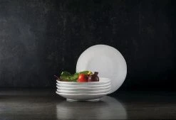 Paderno Best Sellers Sandbank Organic Salad Plate Set, 6 Piece