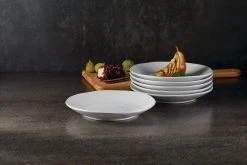 Paderno Best Sellers Sandbank Organic Salad Plate Set, 6 Piece
