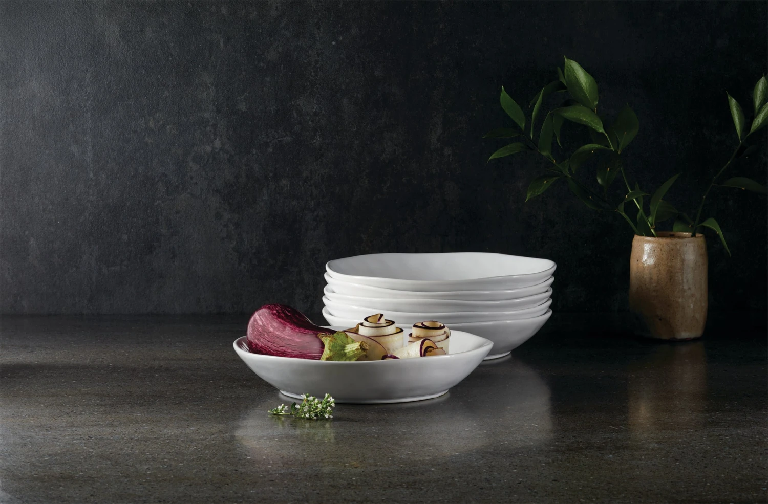 1429845D.jpg Paderno Sandbank Organic Dinner Bowl Set, 6 Piece