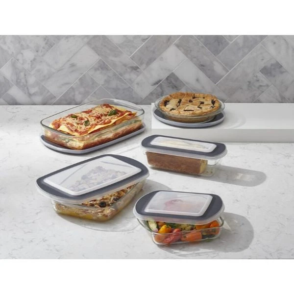 14_80b3d5d9-8076-443b-ac1d-37359b624fba.jpg Paderno 2.8 Qt Glass Oblong Baking Dish With Lid