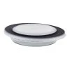 Paderno 9" Glass Pie Plate With Lid 2 Paderno 9" Glass Pie Plate With Lid