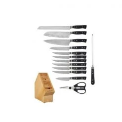 Paderno Montgomery Fully Forged 14-Piece Knife Block Set Knives