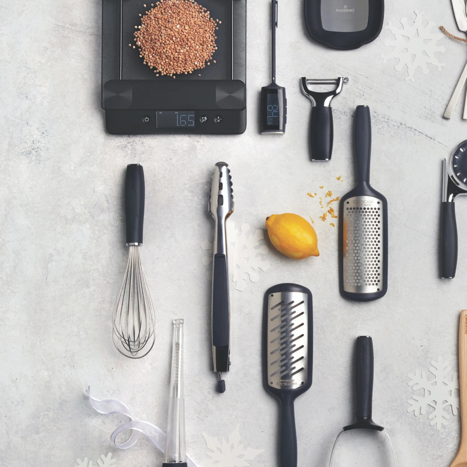 2_c94f30ec-bade-4f00-b5e8-b405fc86dd87.png Paderno 12" Stainless Steel Tong | Pinces En Acier Inoxydable, 12 Po Best Sellers