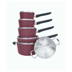 Paderno Cookware Classic Non-Stick Cookset, 11-pc | Classic 11pc Anti-adhésif Placer