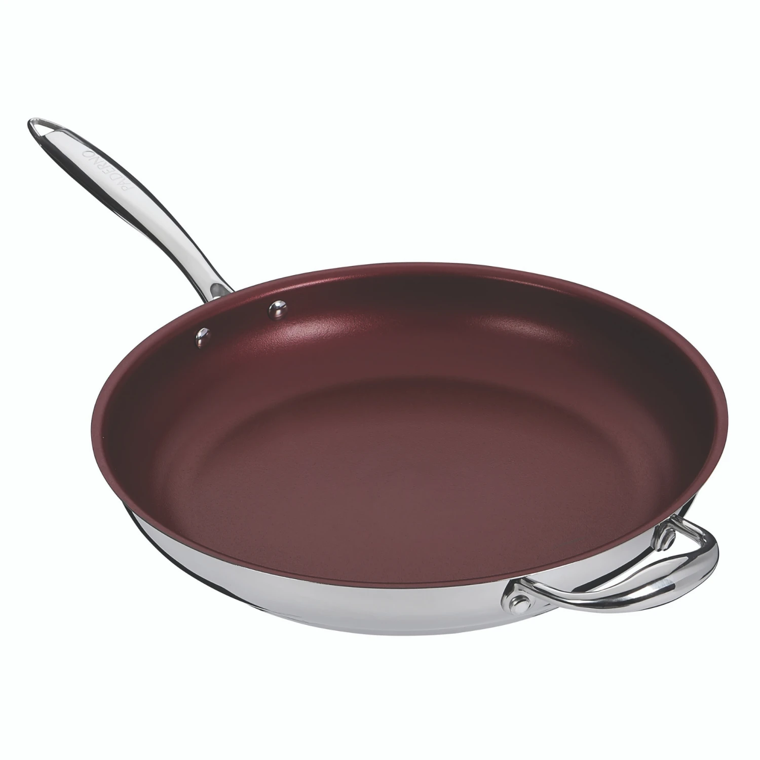 42.jpg Paderno Classic Non-Stick Cast Iron Wok, 32 Cm