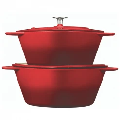 Paderno Cookware Dutch Oven 6.5 Quarts, Red | Cocotte En Fonte 6.5 Pintes, Rouge 9 Paderno Cookware Dutch Oven 6.5 Quarts, Red | Cocotte En Fonte 6.5 Pintes, Rouge