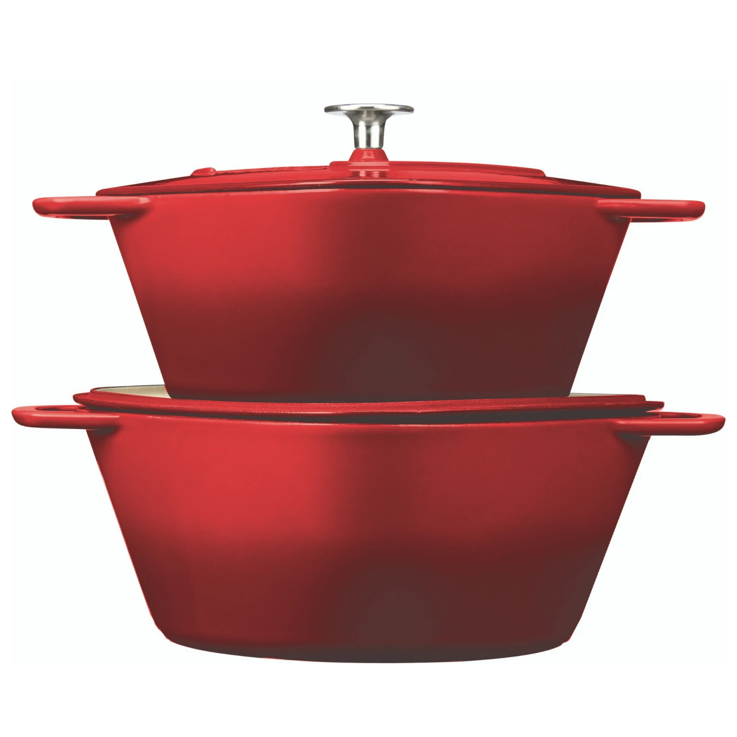49.png Paderno Cookware Dutch Oven 6.5 Quarts, Red | Cocotte En Fonte 6.5 Pintes, Rouge