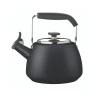 Paderno Stormy Black Stainless Steel Stovetop Kettle | Bouilloire Sur La Cuisinière En Acier Inoxydable Noir Tempête