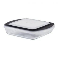 Paderno Bakeware 1.7 Qt Glass Square Baking Dish With Lid