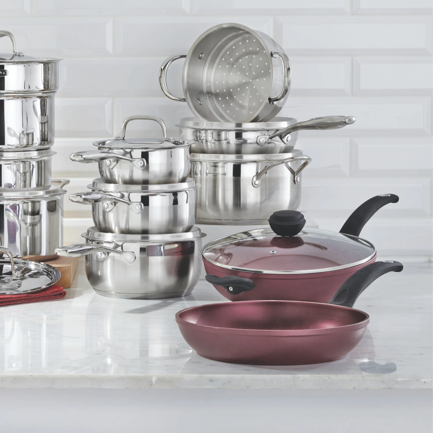 58.png Paderno Classic Non-Stick Jumbo Cooker, 3-Qt | Grande Mijoteuse Antiadhésive Classique, 3 Pte Cookware