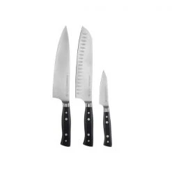 Paderno Montgomery Fully Forged 3-Piece Knife Set