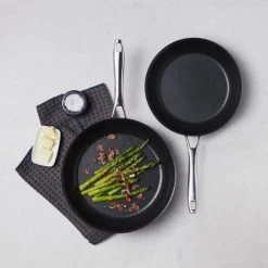 Paderno Hard Anodized Roaster With Smart V-Rack | Rôtissoire à Anodisation Dure Avec Grille En V Intelligente