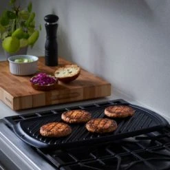 Paderno Pre-Seasoned Cast Iron Reversible Grill And Griddle New Arrivals 7 Paderno Pre-Seasoned Cast Iron Reversible Grill And Griddle New Arrivals