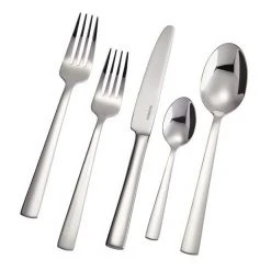 Paderno Argentia 60 Piece Flatware Set, Polished Finish