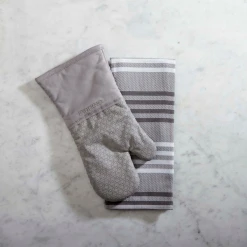 Paderno Silicone Print Oven Mitt, Light Grey | Gant De Cuisine Avec Imprimé En Silicone, Gris Pâle Best Sellers