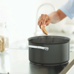 Paderno Cookware Sets Non-Stick Hard-Anodized Cookset, 12-pc | Batterie De Cuisine Antiadhésive, 12 Pièces