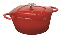 Paderno Cookware Dutch Oven 6.5 Quarts, Red | Cocotte En Fonte 6.5 Pintes, Rouge