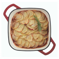 Paderno Cookware Dutch Oven 6.5 Quarts, Red | Cocotte En Fonte 6.5 Pintes, Rouge 7 Paderno Cookware Dutch Oven 6.5 Quarts, Red | Cocotte En Fonte 6.5 Pintes, Rouge