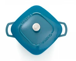 Paderno Dutch Oven 6.5 Quarts, Teal | Cocotte En Fonte 6.5 Pintes, Sarcelle Cookware 4 Paderno Dutch Oven 6.5 Quarts, Teal | Cocotte En Fonte 6.5 Pintes, Sarcelle Cookware