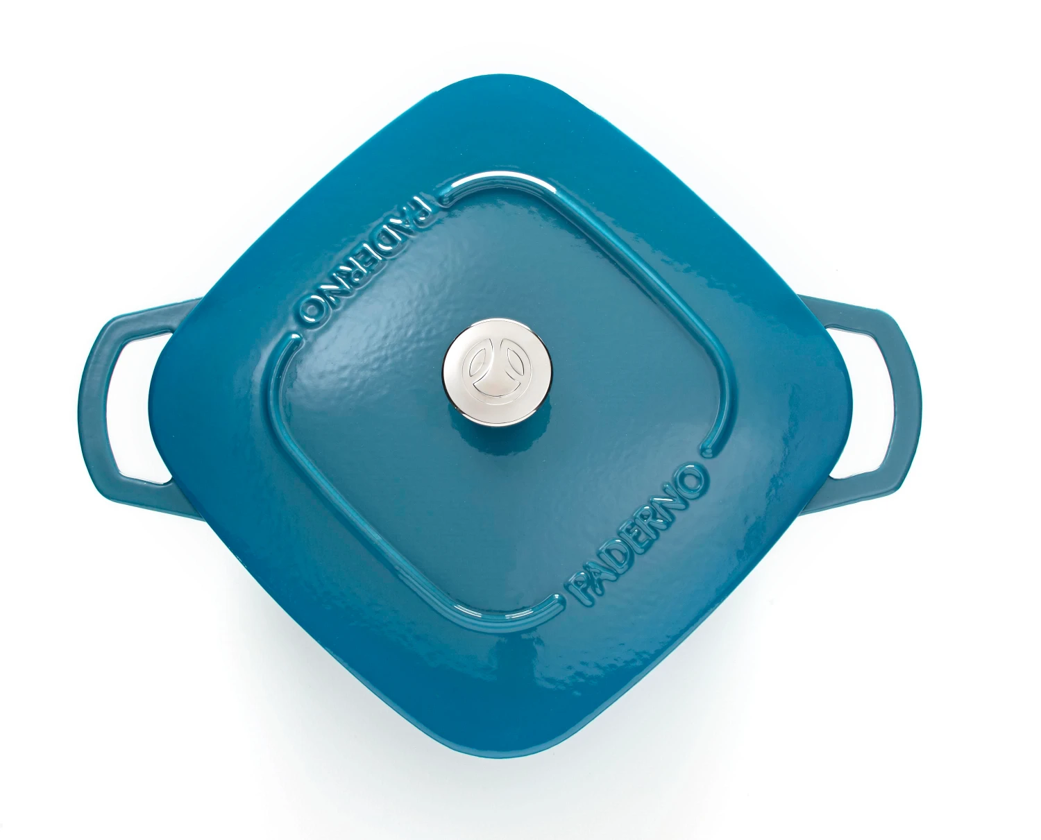 Paderno_Cast_Iron_Casserole_Teal_1423483_P3_22d6bcae-556d-47ad-8b66-e1f017bd674f.png Paderno Dutch Oven 6.5 Quarts, Teal | Cocotte En Fonte 6.5 Pintes, Sarcelle Cookware