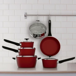 Paderno Cookware Classic Non-Stick Cookset, 11-pc | Classic 11pc Anti-adhésif Placer