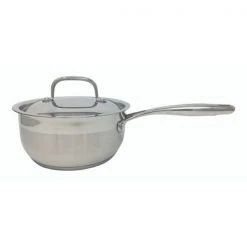 Paderno Classic Stainless Steel Saucepan, 2.3 Qt Cookware