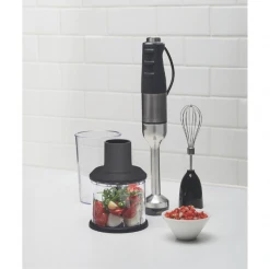 Paderno Appliances Vortex Blade Variable Speed Immersion Blender | Mélangeur à Immersion à Vitesse Variable Avec Lame Vortex
