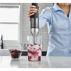 Paderno Appliances Vortex Blade Variable Speed Immersion Blender | Mélangeur à Immersion à Vitesse Variable Avec Lame Vortex