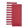 Paderno Best Sellers Yarn-Dyed Kitchen Towel 2-Pack, Red | Serviette De Cuisine Tissée-teinte, Paq. 2, Rouge