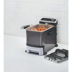 Paderno 3.5-Litre Auto-Drain Deep Fryer | Friteuse à Drainage Automatique De 3,5 litres Appliances