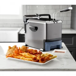 Paderno 3.5-Litre Auto-Drain Deep Fryer | Friteuse à Drainage Automatique De 3,5 litres Appliances